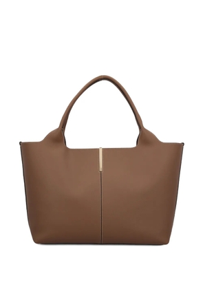 Tod's small leather tot bag - Brown