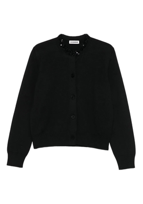 Jil Sander virgin wool cardigan - 001 BLACK