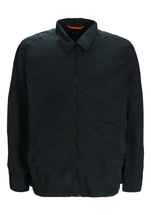 BOSS zip-up shirt - Black