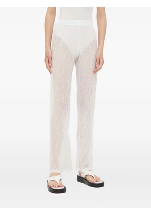 Résumé patterned trousers - White