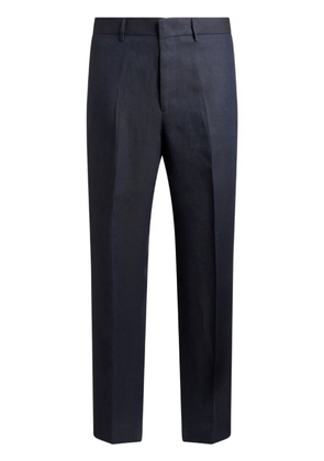 ETRO straight-leg trousers - Blue
