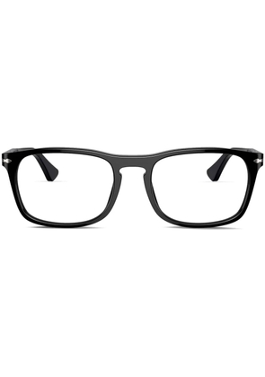 Persol rectangle-frame glasses - Black