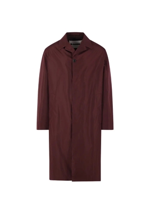Jil Sander button coat - Red