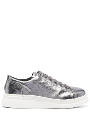 Camper metallic lace-up low-top sneakers - Grey