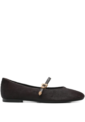 Roberto Festa buckle-detail ballet flats - Brown