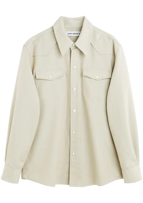 OUR LEGACY Frontier shirt - Neutrals