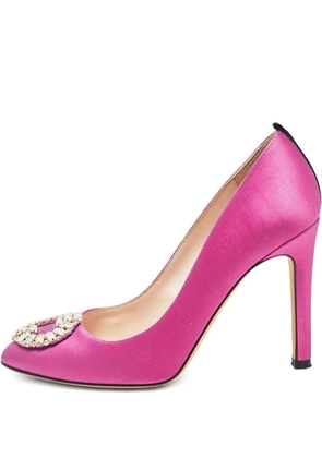 SJP by Sarah Jessica Parker pre-owned crystal-embellished pumps - Pink