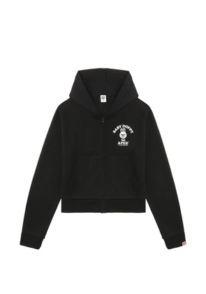 A BATHING APE® Baby Doppy zip-up hoodie - Black