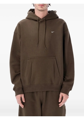 Nike kangaroo-pocket hoodie - Brown