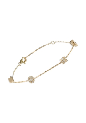 LB Exclusive 14K yellow gold diamond bracelet