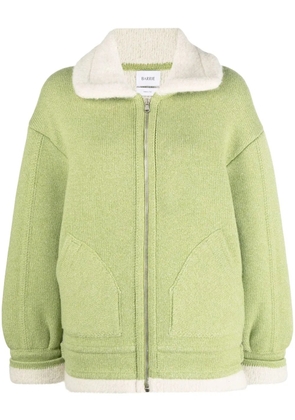 Barrie shearling-lined zipped-up jacket - Green
