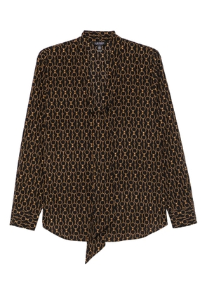 Lauren Ralph Lauren long-sleeve blouse - Black