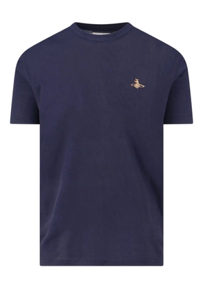 Vivienne Westwood orb-embellished cotton T-shirt - Blue