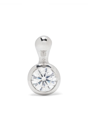 Maria Black Mermaid earring - Silver