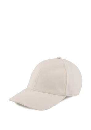 Gucci logo-patch cap - White