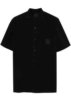 Givenchy logo-patch shirt - Black