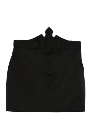 Coperni x Disney crown-detail mini skirt - Black