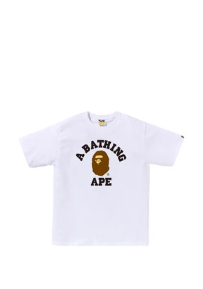 A BATHING APE® logo T-shirt - White