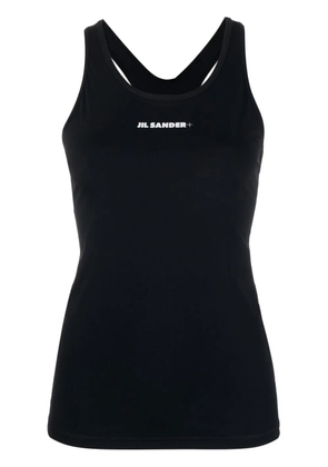Jil Sander logo-print tank top - Black