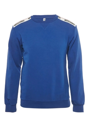 Moschino Pre-Owned logo-detail sweatshirt - Blue