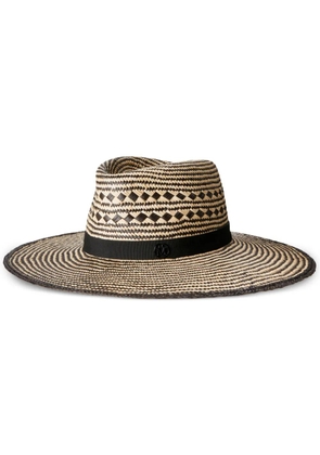 Maison Michel Charles fedora hat - Neutrals