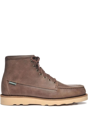Sebago lace-up leather boots - Brown