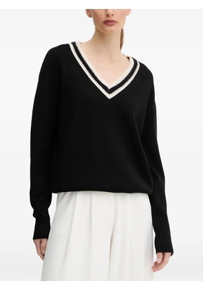 Silvian Heach V-neck sweater - Black
