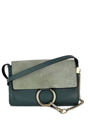 Chloé Vintage Faye chain-strap leather cross body bag - Green