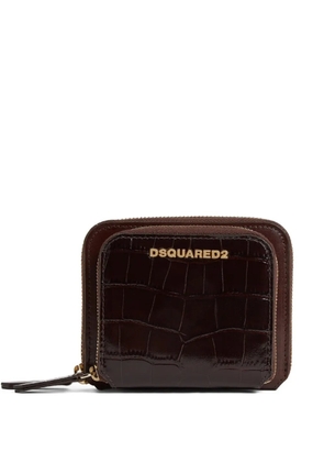 DSQUARED2 leather wallet - Brown