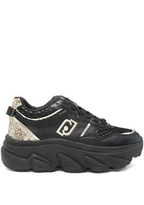 LIU JO logo-plaque sneakers - Black