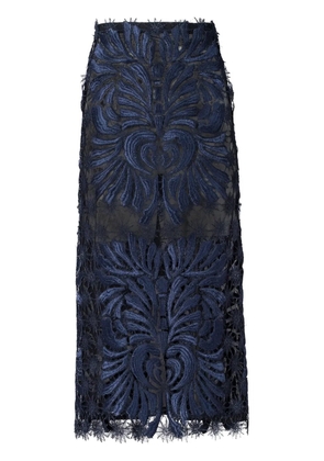 Silvia Tcherassi Kin midi skirt - Blue