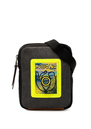 Loewe Pre-Owned 2019 Canvas Eye Loewe Nature Neck Pouch crossbody bag - Grey