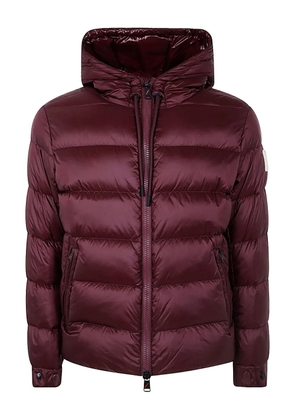 AFTER LABEL hooded quilted jacket - Red