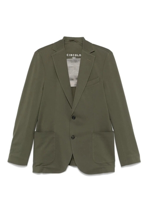 Circolo 1901 piqué-weave blazer - Green