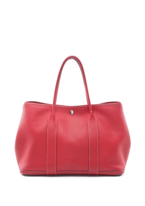 Hermès Pre-Owned 2012 PM Garden Party leather tote bag - Red