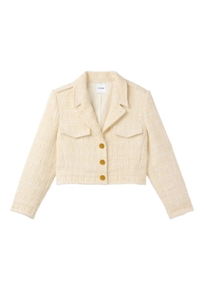 St. John Avery textured jacket - Neutrals