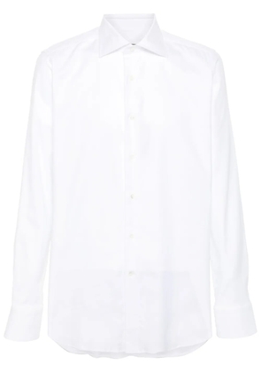 Canali twill shirt - White