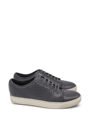 Lanvin Pre-Owned DBB1 low-top lace-up sneakers - Grey