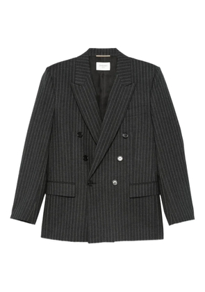 Saint Laurent double-breasted blazer - Grey