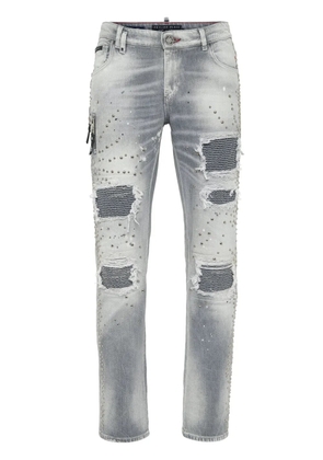 Philipp Plein studded jeans - Grey