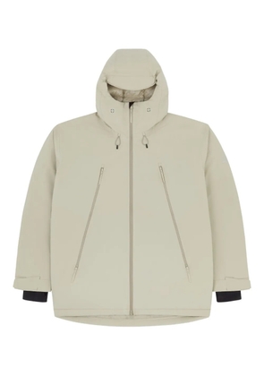 MM6 Maison Margiela X Salomon hooded zip-front jacket - Neutrals