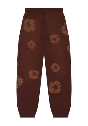 Denim Tears Mono Cotton Wreath track pants - Brown