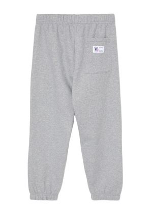 CHOCOOLATE x Russell Athletic bear-embossed trousers - Grey