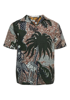 Christian Dior Pre-Owned printed cotton T-shirt - Green