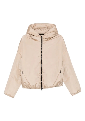 MACRON hooded zip jacket - Neutrals