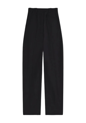 Mugler pleated-front trousers - Black