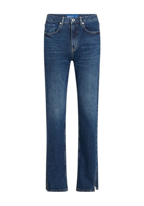 Karl Lagerfeld Jeans high-rise straight jeans - Blue