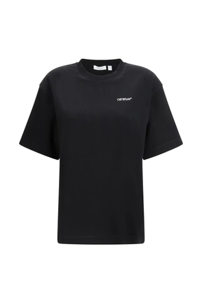 Off-White half-arrow-print T-shirt - Black