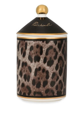 Dolce & Gabbana porcelain patchouli scented candle - Brown