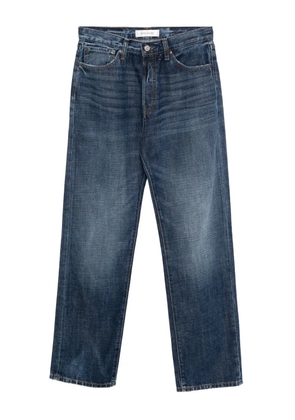 Aya Muse buckled straight leg jeans - Blue